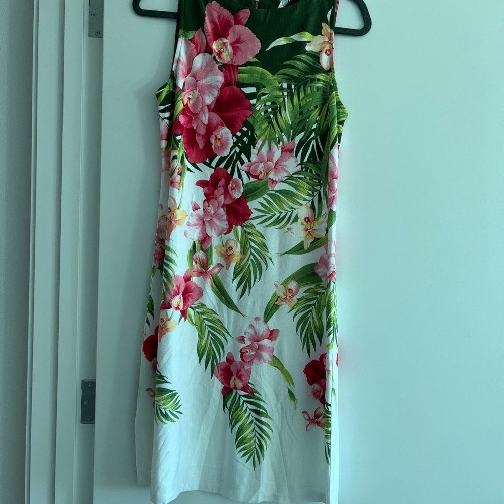 Tommy Bahama Darcy Fleur Dress - Pink and Green Floral from Disney Aulani - Picture 4 of 8